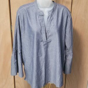 LOFT Outlet Chambray Popover